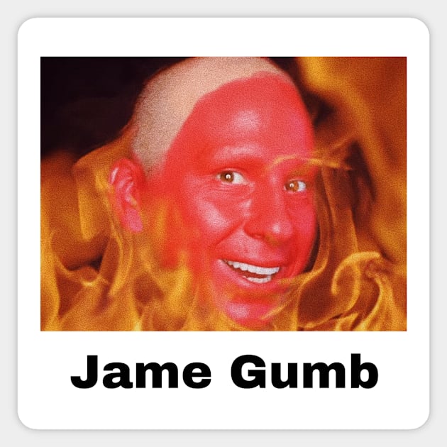 Jame Gumb Sticker by tokiisann